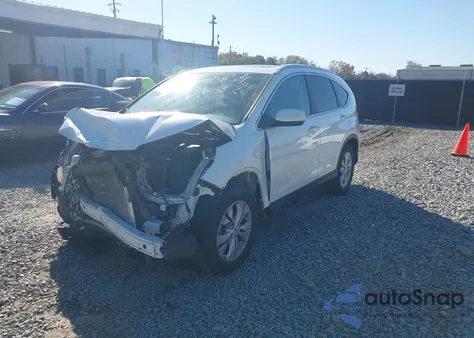 2014 Honda Cr-V Ex-L z USA, uszkodzony, nr VIN 5J6RM4H79EL011048